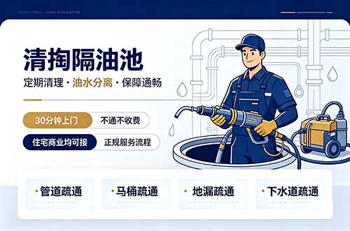蚌埠清掏隔油池